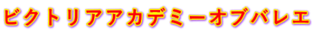 ビクトリアアカデミーオブバレエ